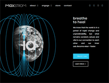 Tablet Screenshot of maxstrom.com